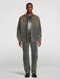 Flocked Carpenter Jeans