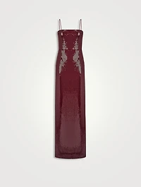 Stargaze Sequin Column Gown