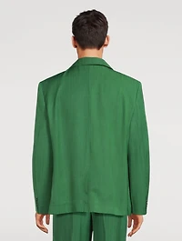 La Veste Titolo Silk-Blend Jacket