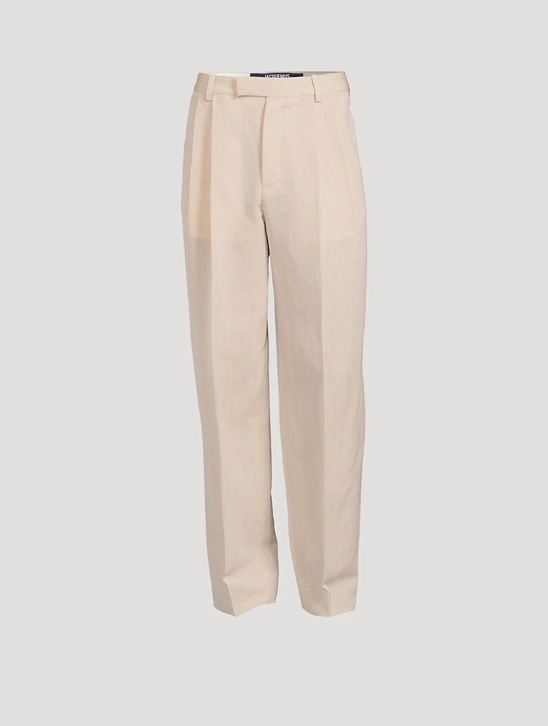 Le Pantalon Titolo Silk-Blend Pants