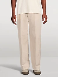 Le Pantalon Titolo Silk-Blend Pants