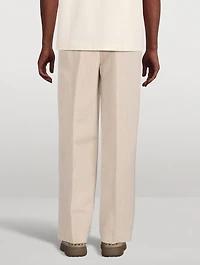 Le Pantalon Titolo Silk-Blend Pants