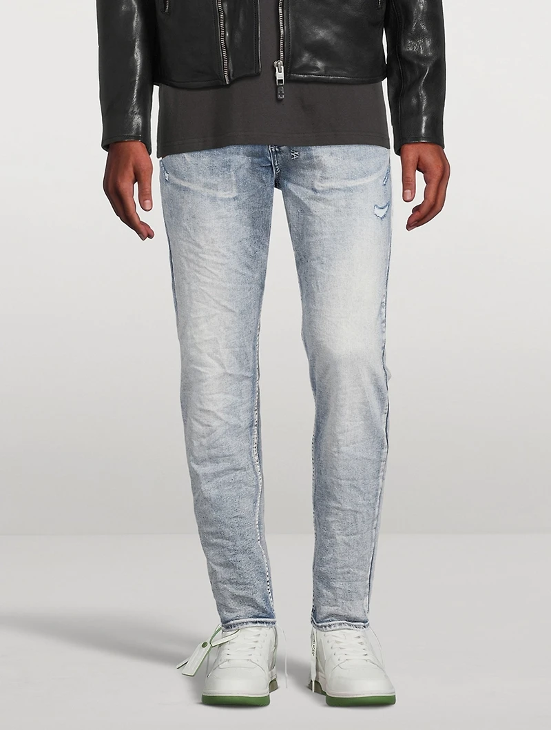 Wolfgang Punk Gold Slim Tapered Jeans