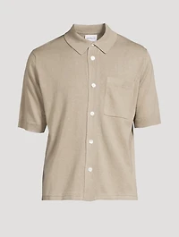 Rollo Cotton And Linen Short-Sleeve Shirt