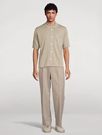 Rollo Cotton And Linen Short-Sleeve Shirt