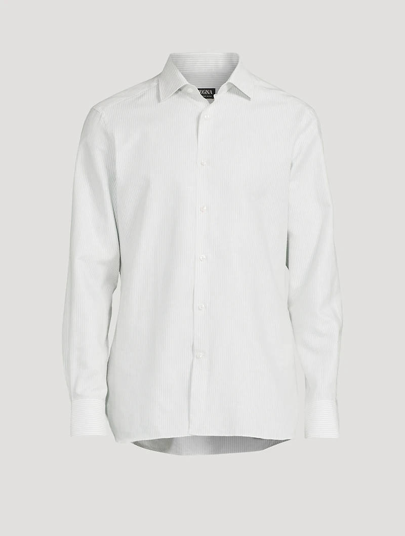 Cotton Linen And Silk Shirt