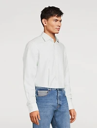 Cotton Linen And Silk Shirt