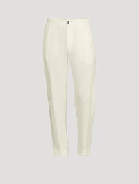 Stretch Cotton Pants
