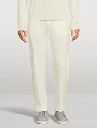 Stretch Cotton Pants