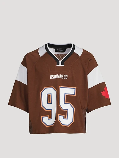 Cropped Football T-Shirt