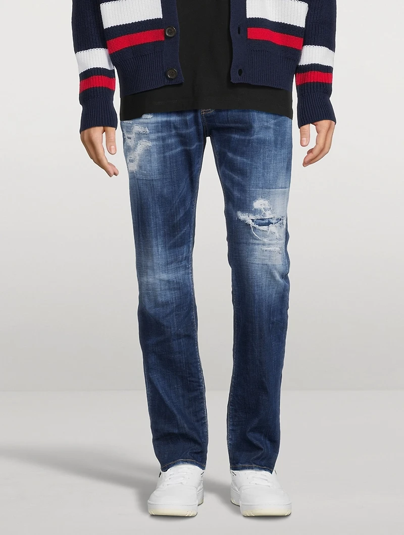 642 Ripped Cast Jeans