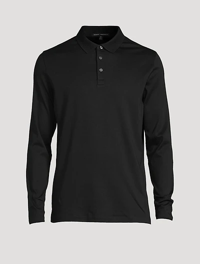 Long-Sleeve Polo Shirt