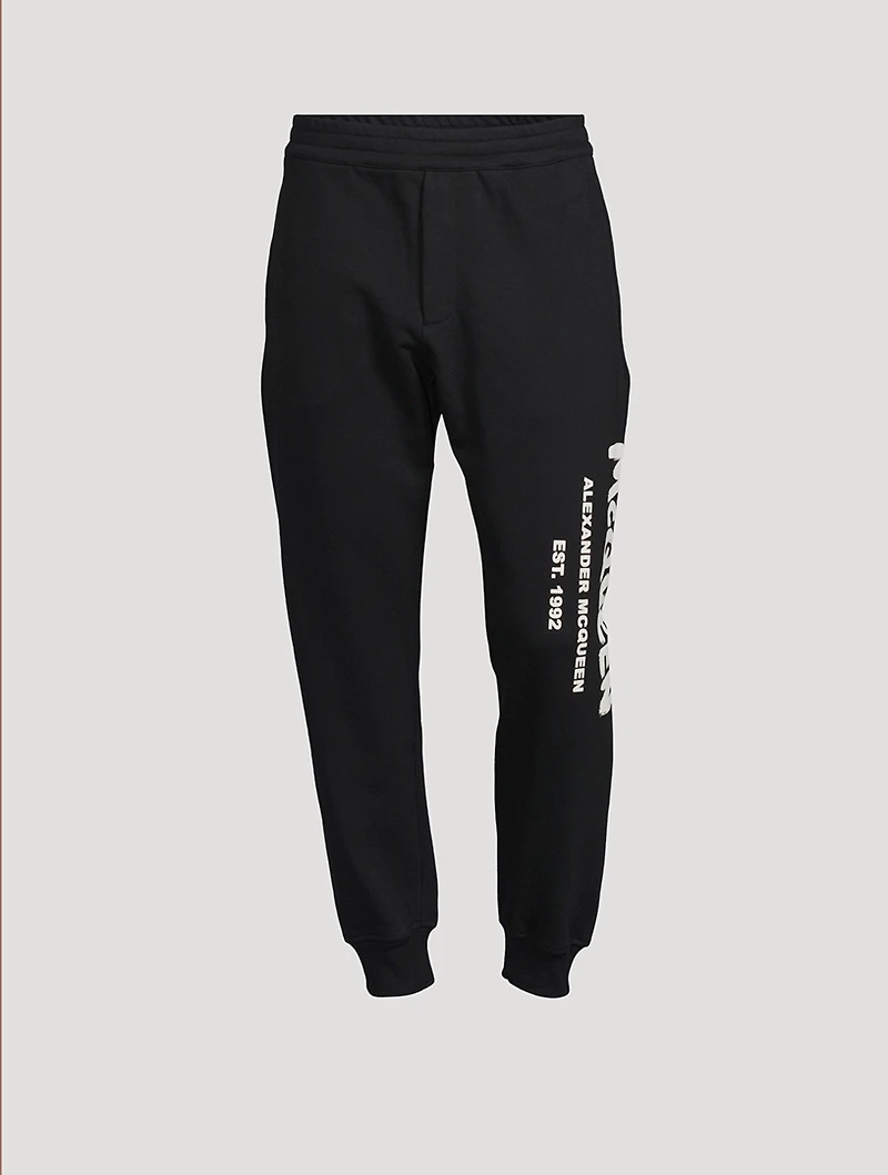 Graffiti Cotton Jogger Pants