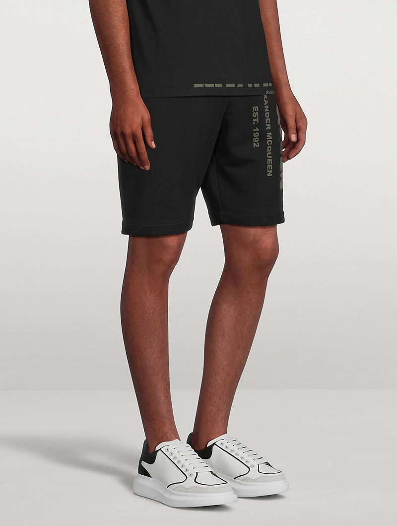 Graffiti Logo Sweat Shorts