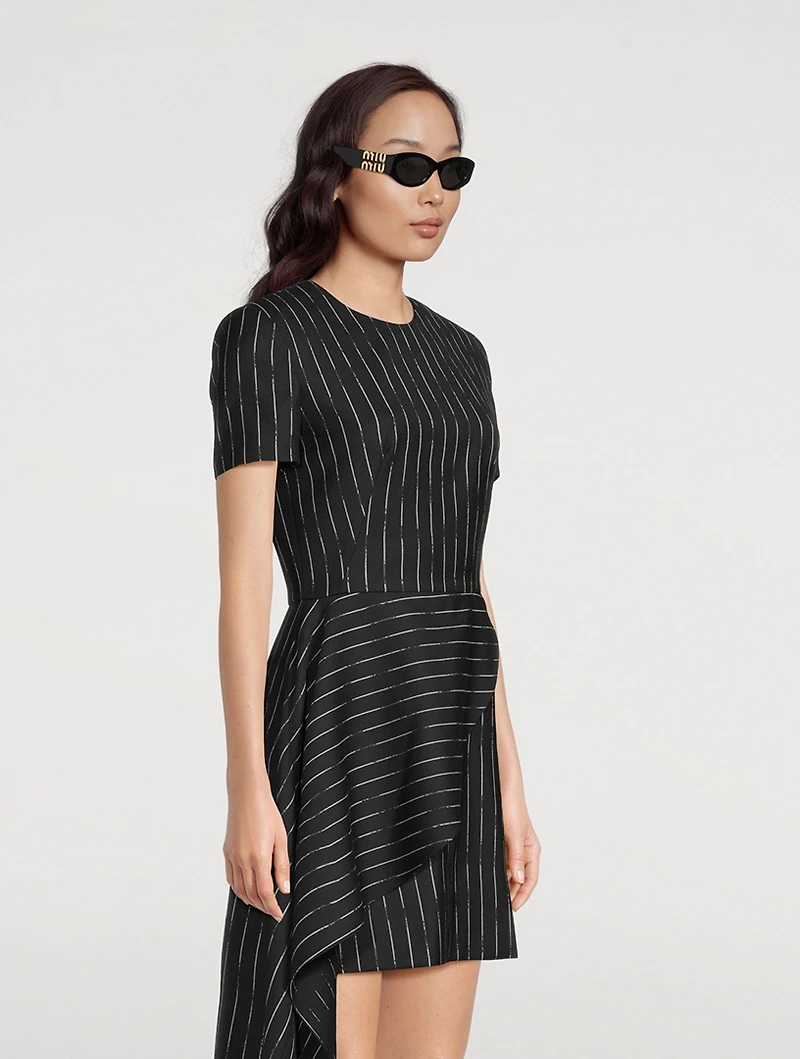 Miu Glimpse Oval Sunglasses