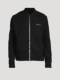 4G Wool Knitted Varsity Jacket