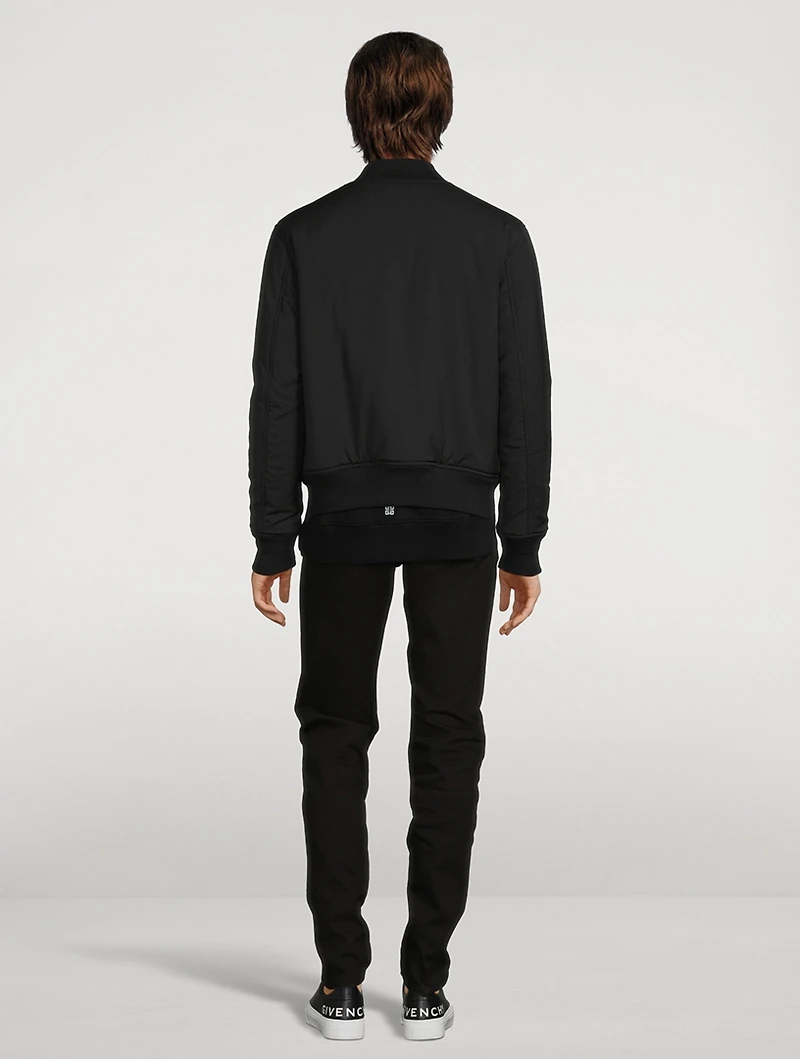 4G Wool Reversible Bomber Jacket