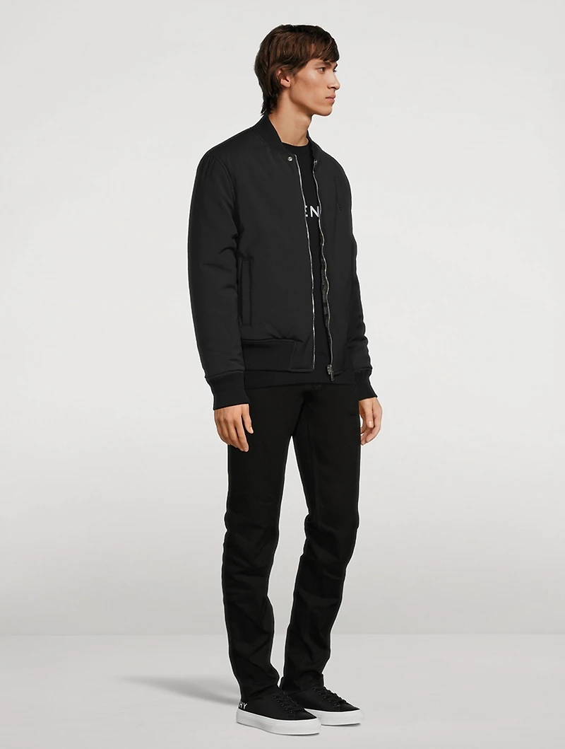 4G Wool Reversible Bomber Jacket
