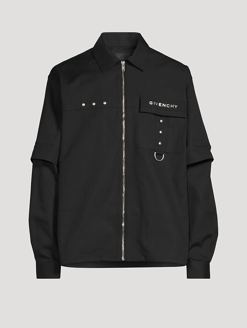 Layered Zip Shirt