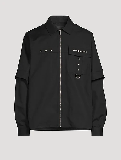 Layered Zip Shirt