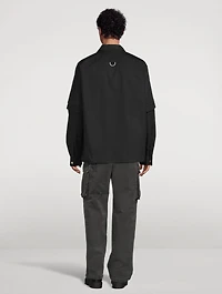 Layered Zip Shirt