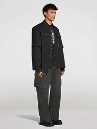Layered Zip Shirt
