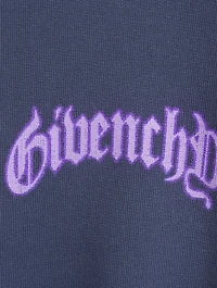 Fleece Sweatshirt With Reflective Artwork