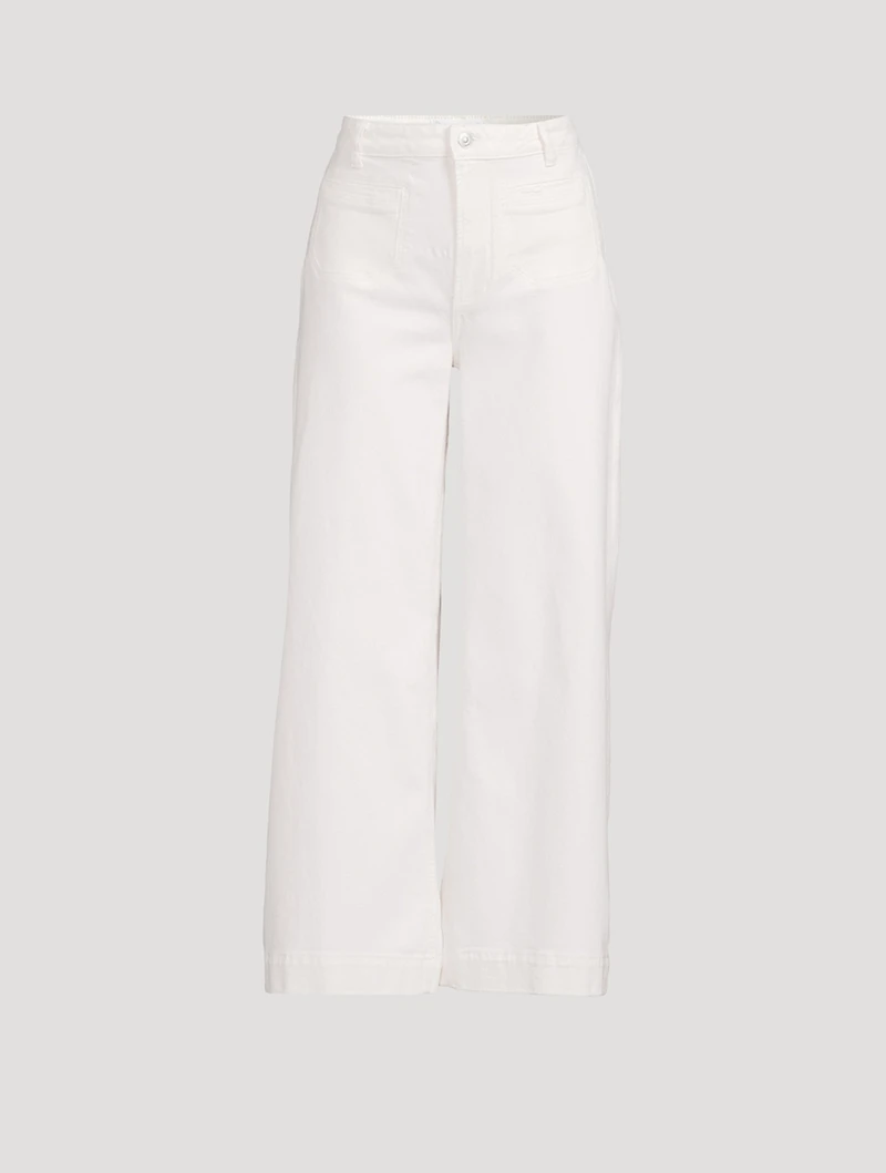 Harper Ankle Jeans With Raw Edge