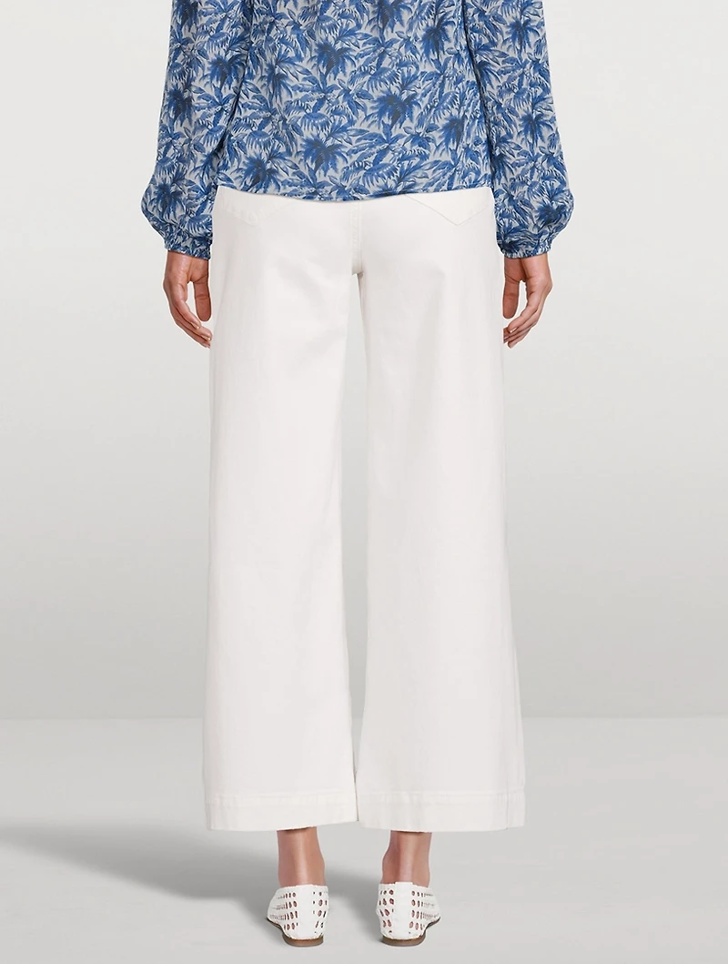 Harper Ankle Jeans With Raw Edge