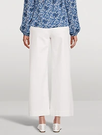 Harper Ankle Jeans With Raw Edge