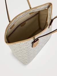 Saint Tropez Coated Canvas Tote Bag