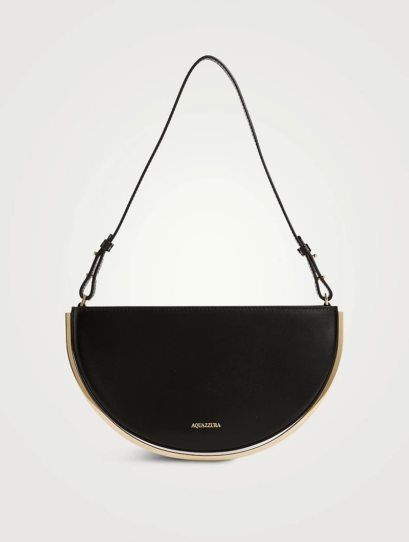 Mini Purist Leather Shoulder Bag