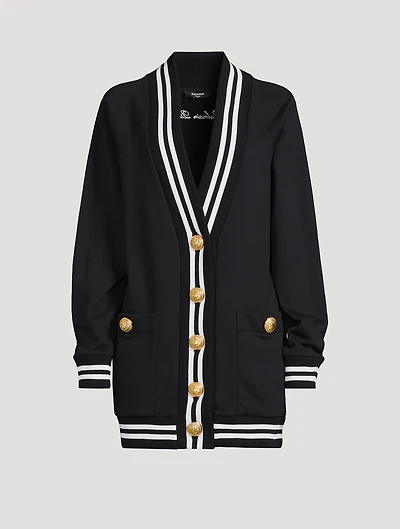 Cotton Jersey Cardigan