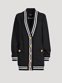 Cotton Jersey Cardigan