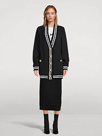 Cotton Jersey Cardigan