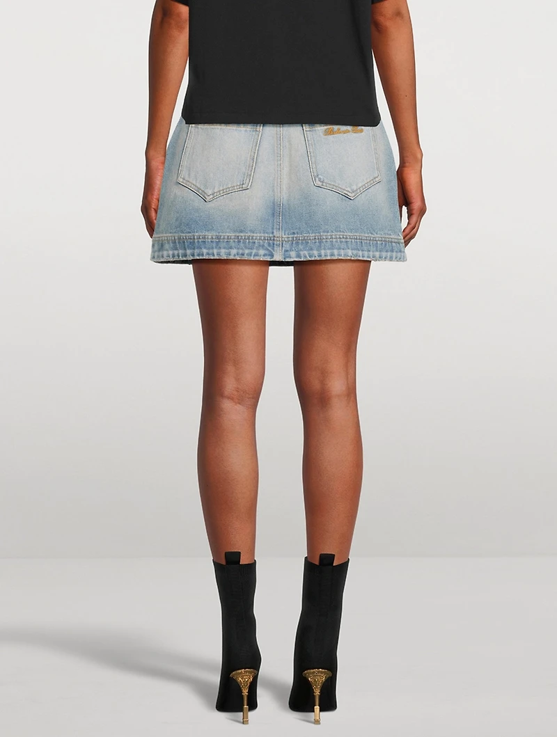 Denim Mini Skirt