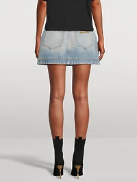 Denim Mini Skirt