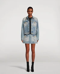 Denim Mini Skirt