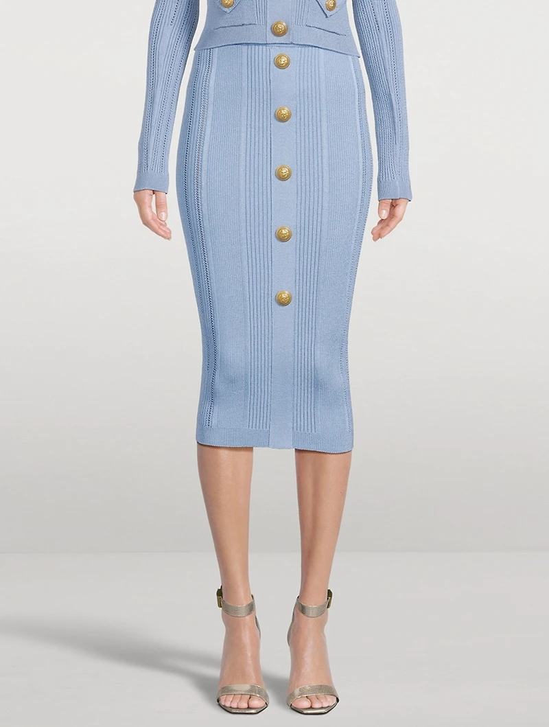 Knit Pencil Skirt