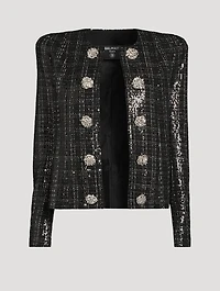 Embellished Tweed Jacket