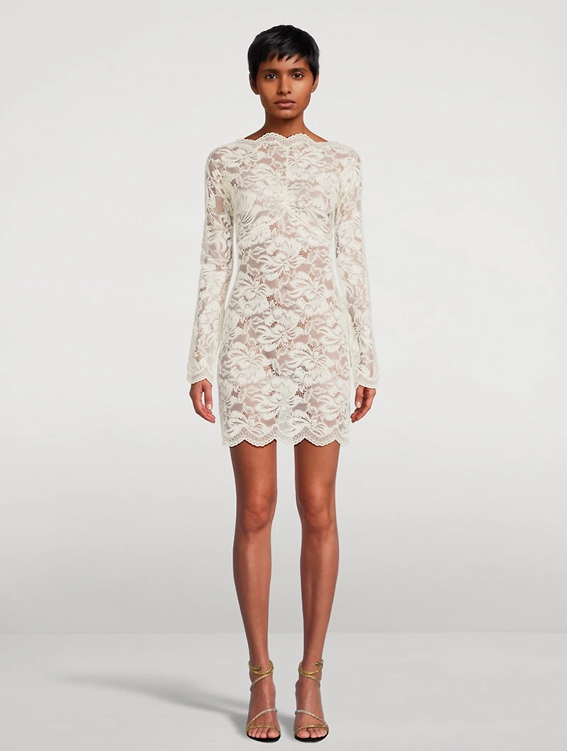 Lace Mini Dress