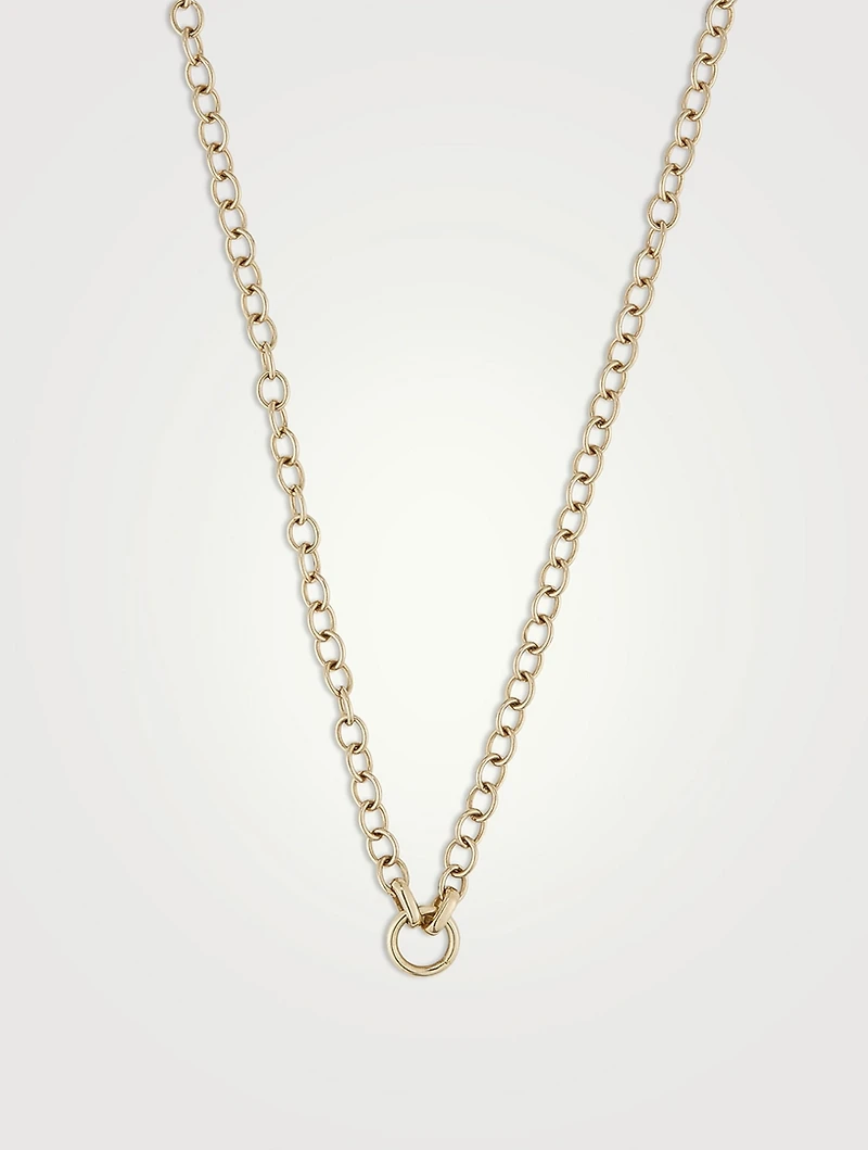 Luxe 14K Gold Long Chain