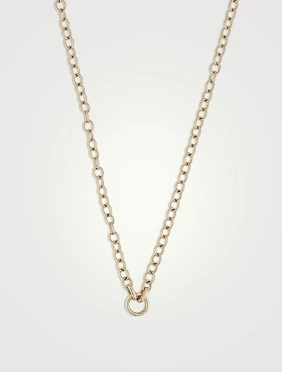 Luxe 14K Gold Long Chain