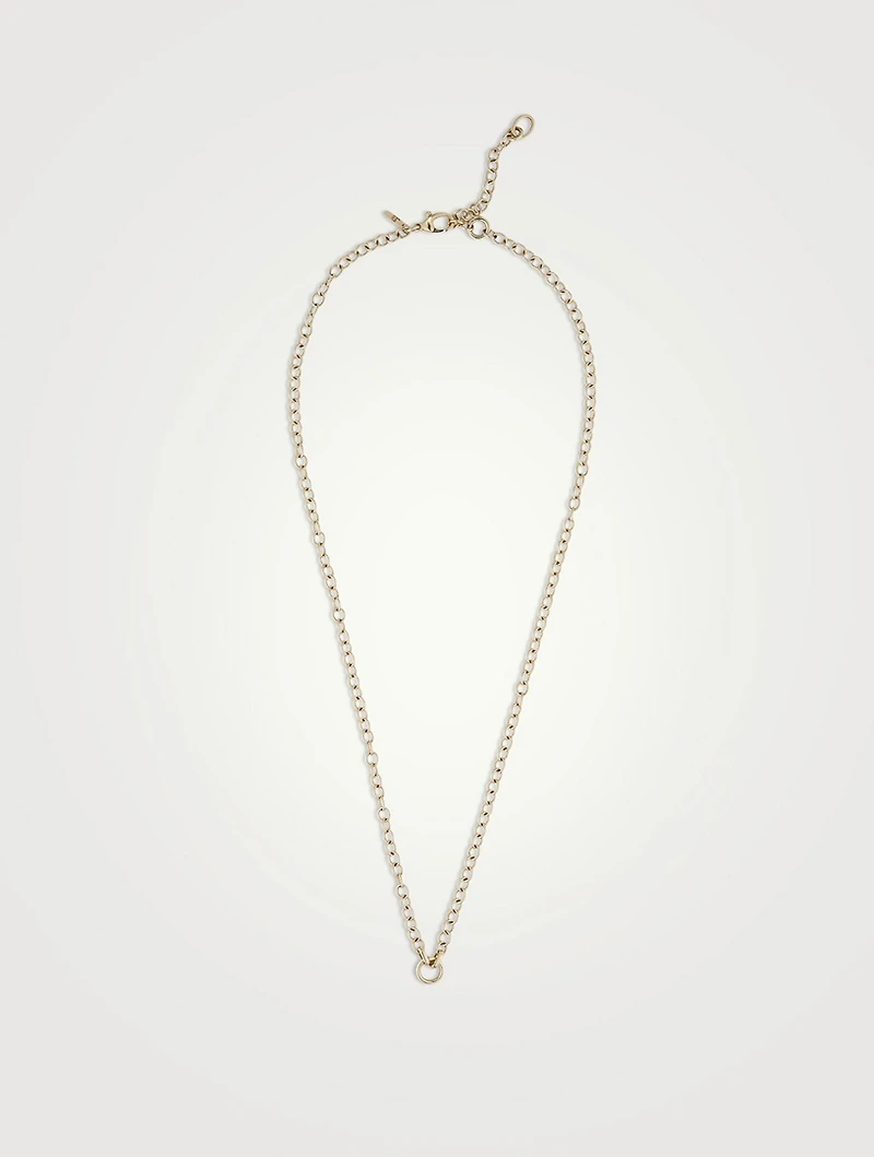 Luxe 14K Gold Long Chain