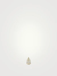 Mix & Match 14K Gold Pear Diamond Stud Earring