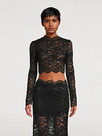 Lace Crop Top