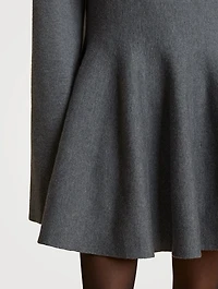 The Clarice Knit Mini Dress