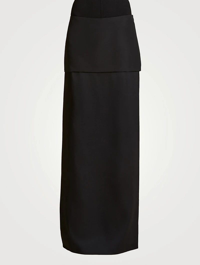 The Saxon Layered Maxi Skirt