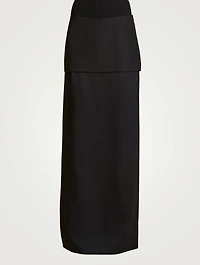 The Saxon Layered Maxi Skirt
