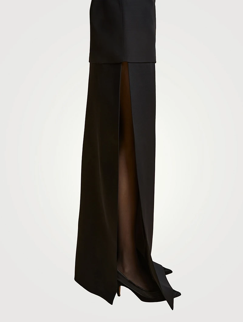 The Saxon Layered Maxi Skirt